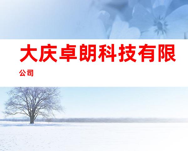 大庆卓朗科技有限公司